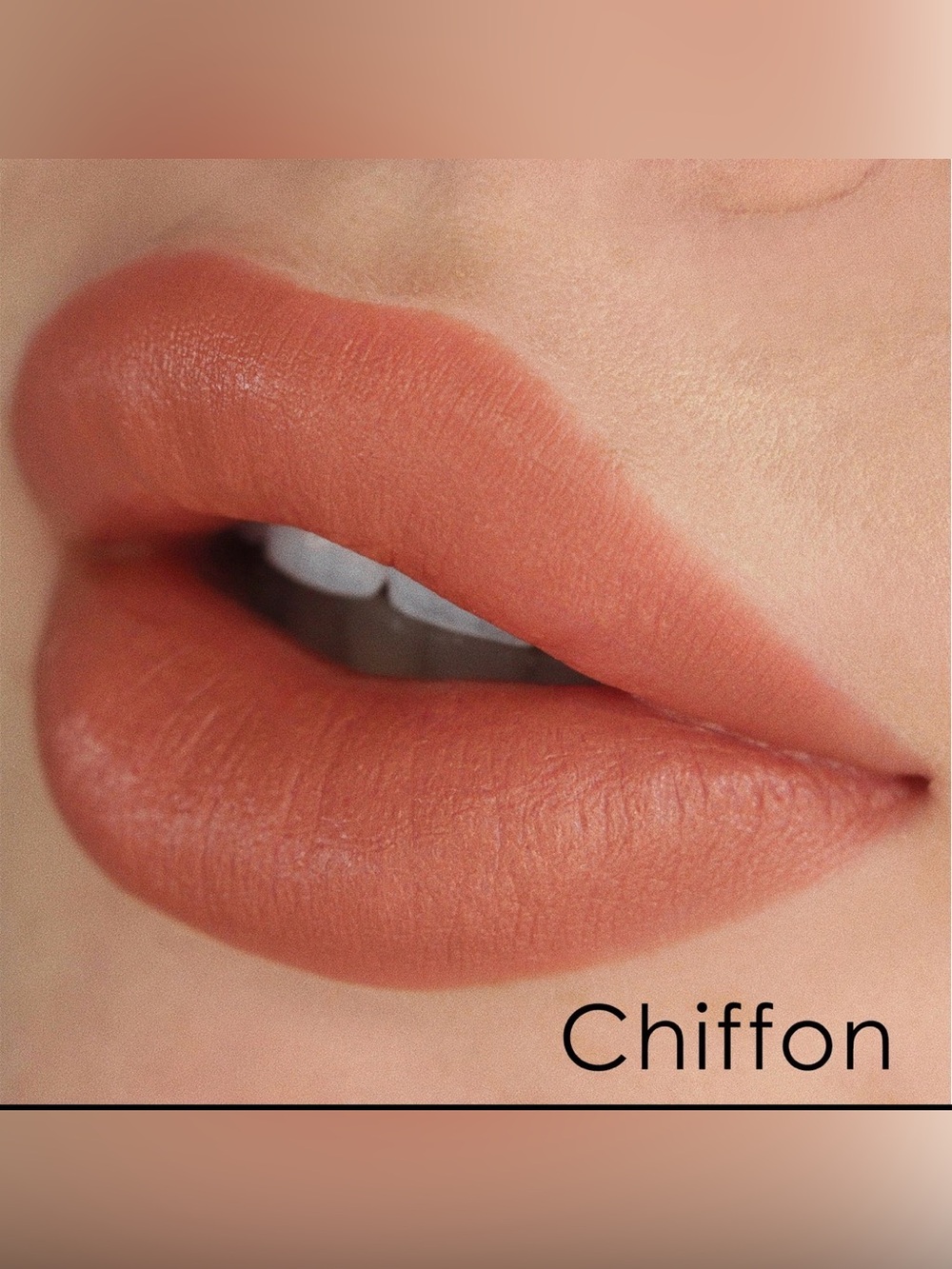 Bodyography CHIFFON Fabric Texture Lipstick — Nude Peach NEW PC - Picture 3 of 6